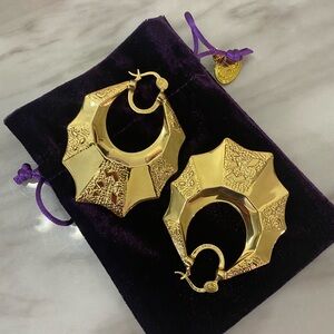 Luxe Gold Hoop Earrings